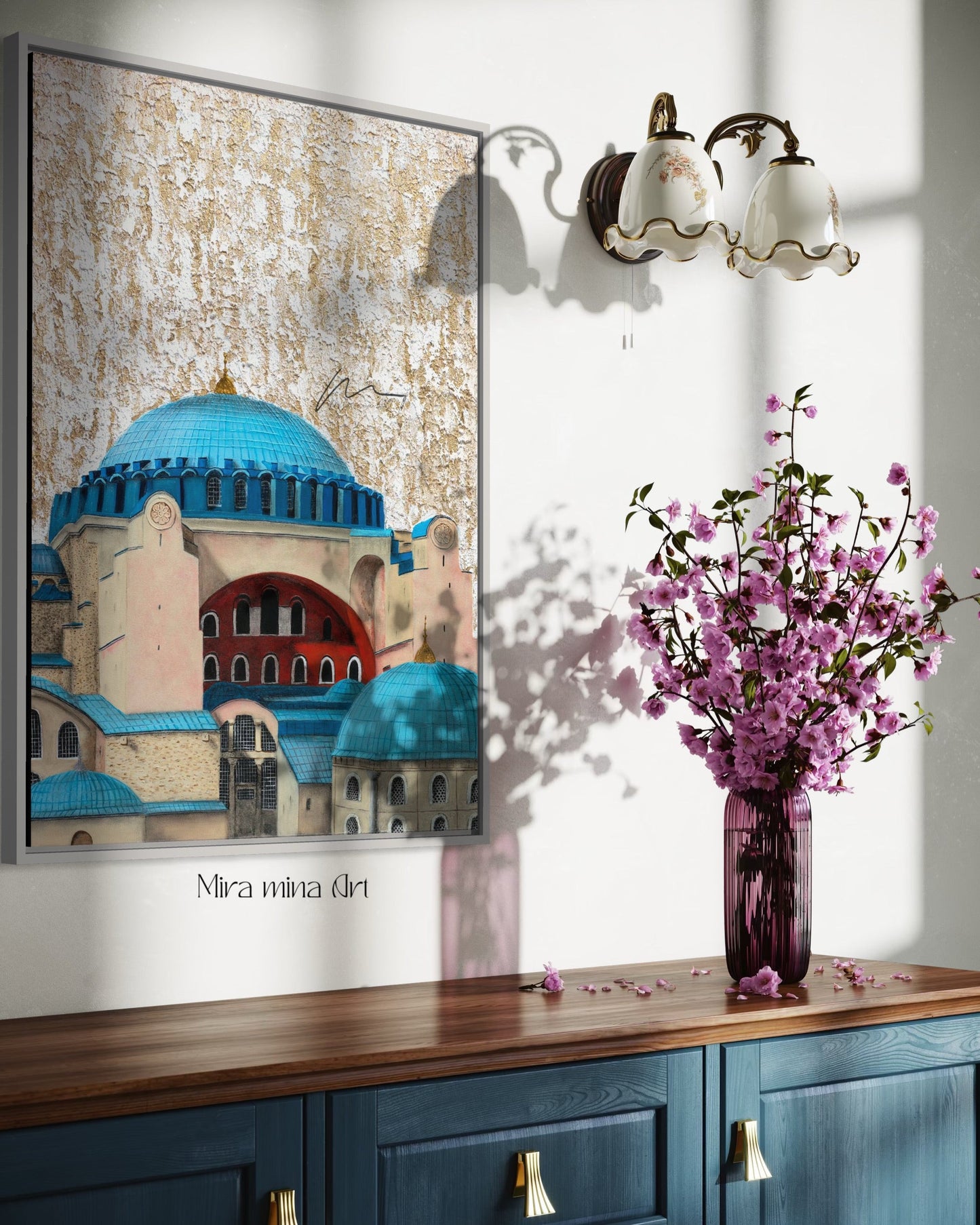"Hagia Sophia - Sunrise" 50x70cm
