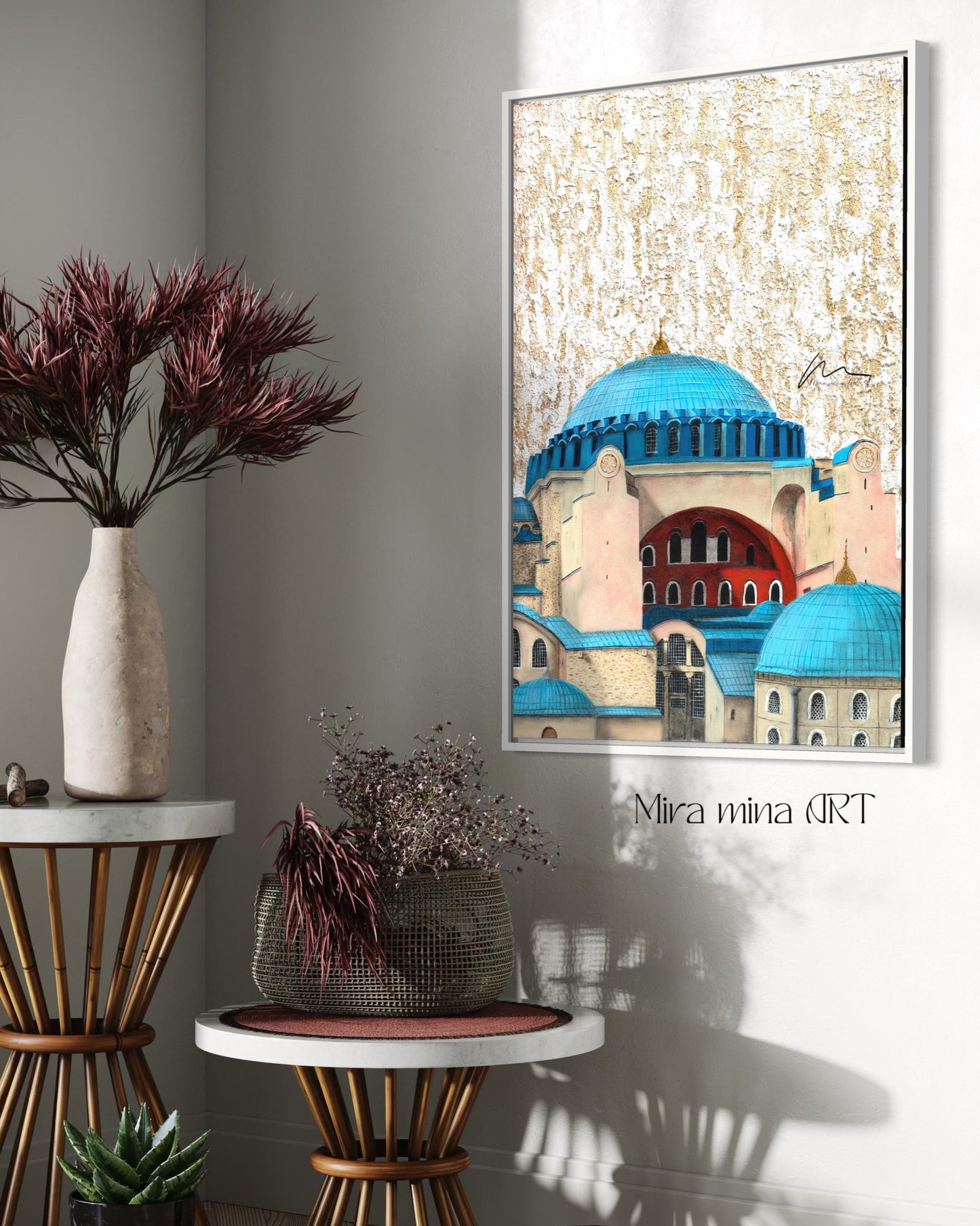 "Hagia Sophia - Sunrise" 50x70cm