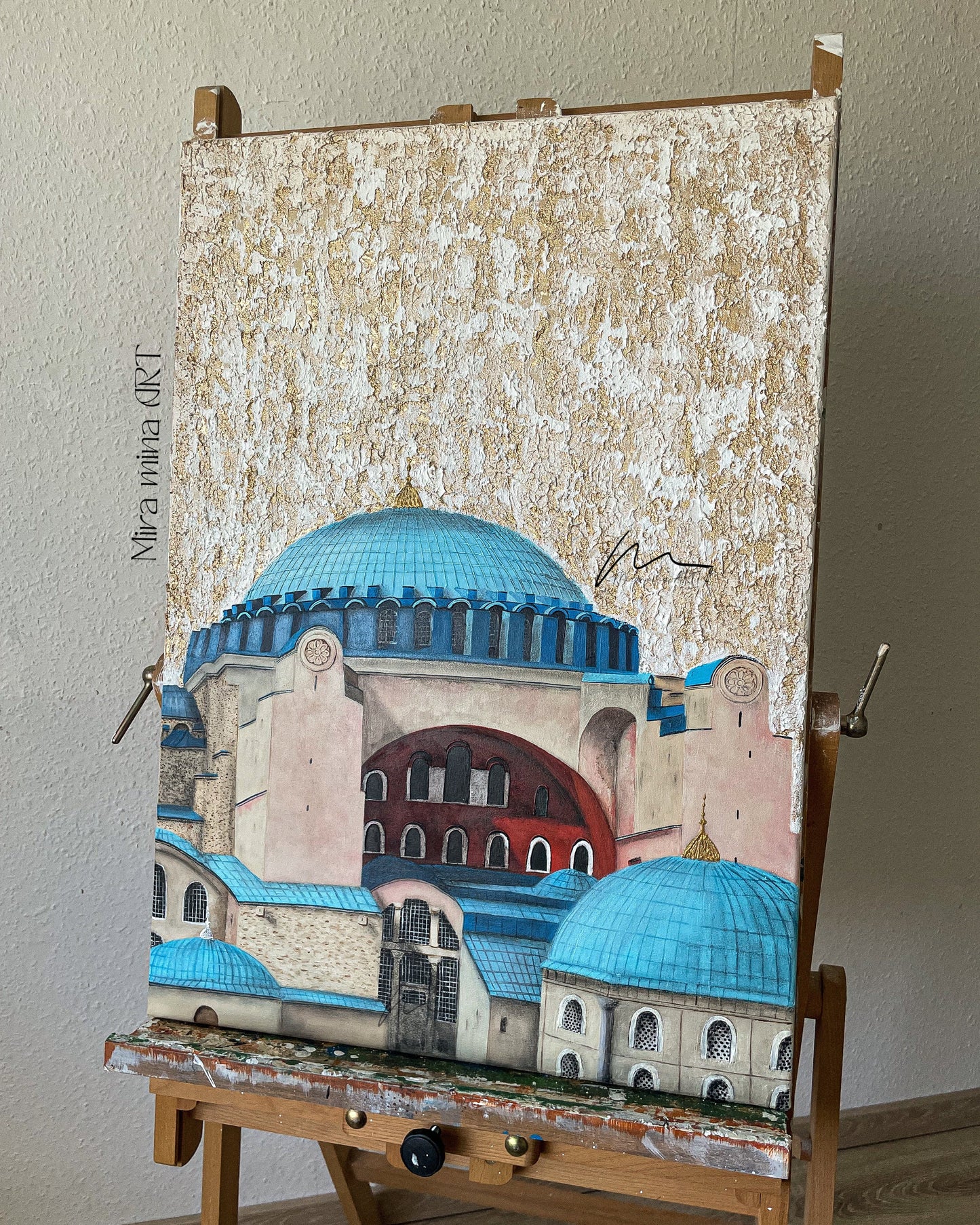 "Hagia Sophia - Sunrise" 50x70cm