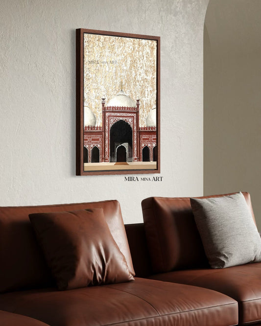 „Badshahi Mosque - Sunrise“ 50x70cm