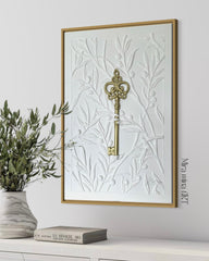 “The Key back Home” 50x70cm