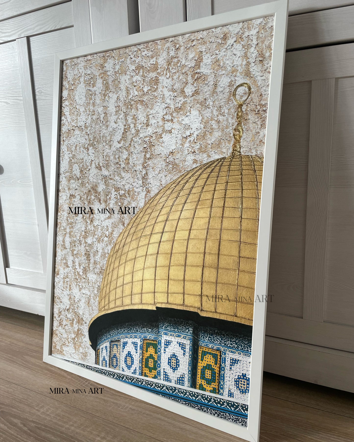 "Dome of the Rock - Sunrise" limited edition poster