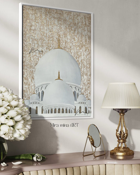 "Sheikh Zayed Mosque - Sunrise" 50x70cm