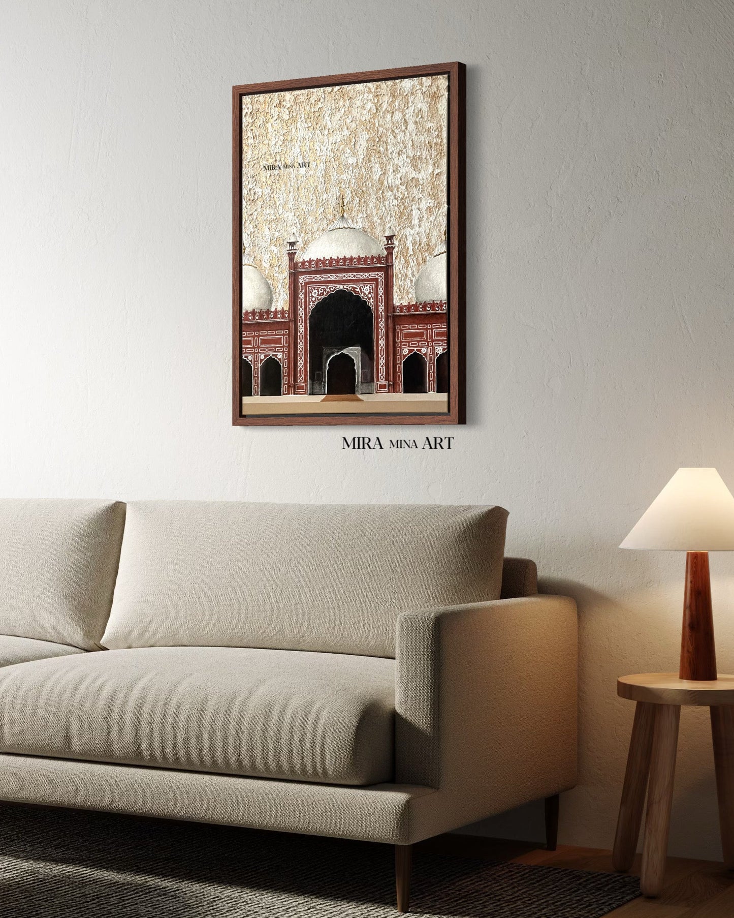 „Badshahi Mosque - Sunrise“ 50x70cm