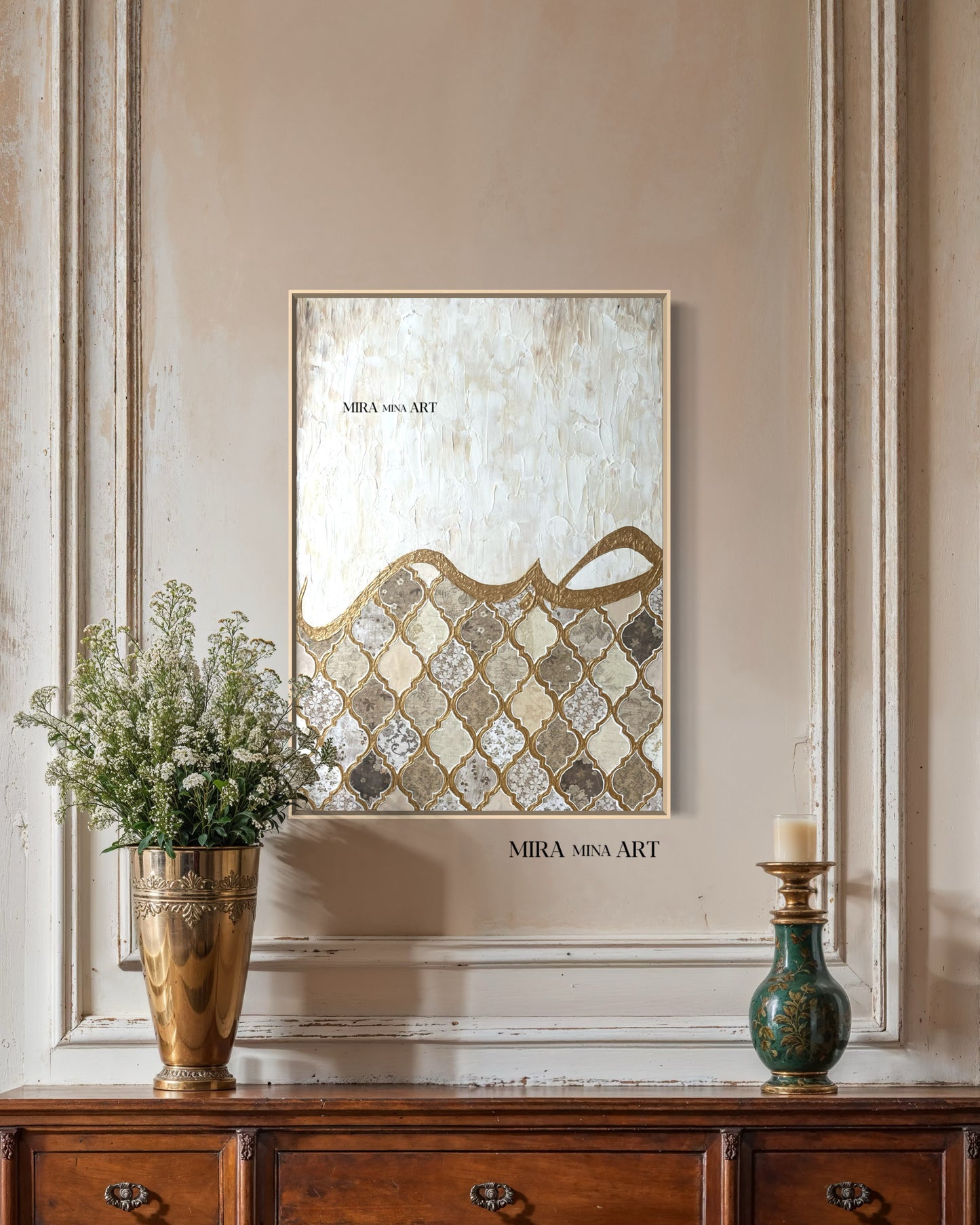 „Sabr- Vintage Pattern“ 50x70cm