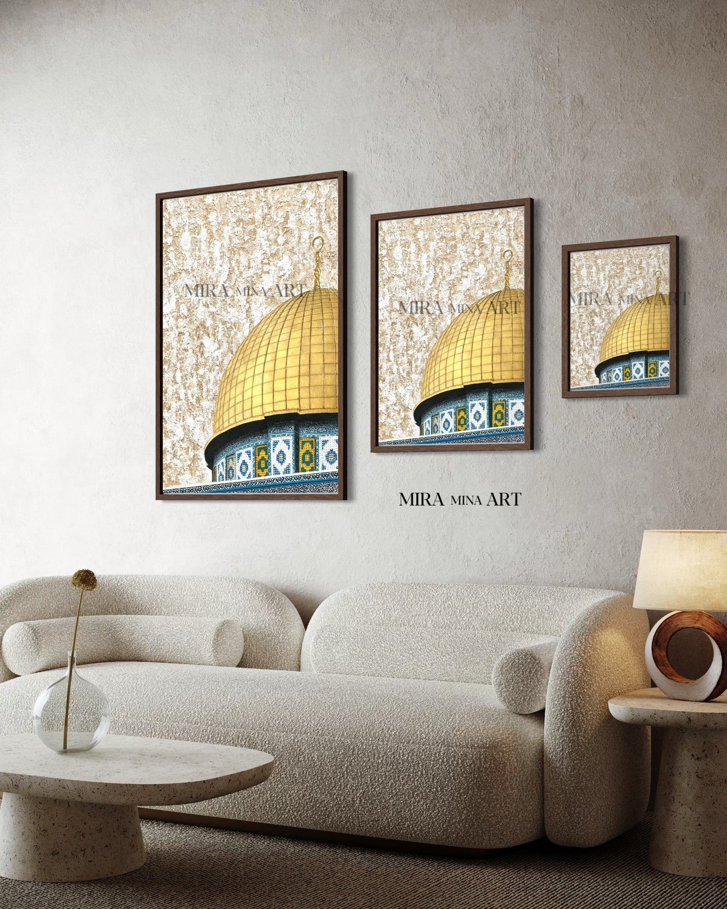 "Dome of the Rock - Sunrise" limited edition poster