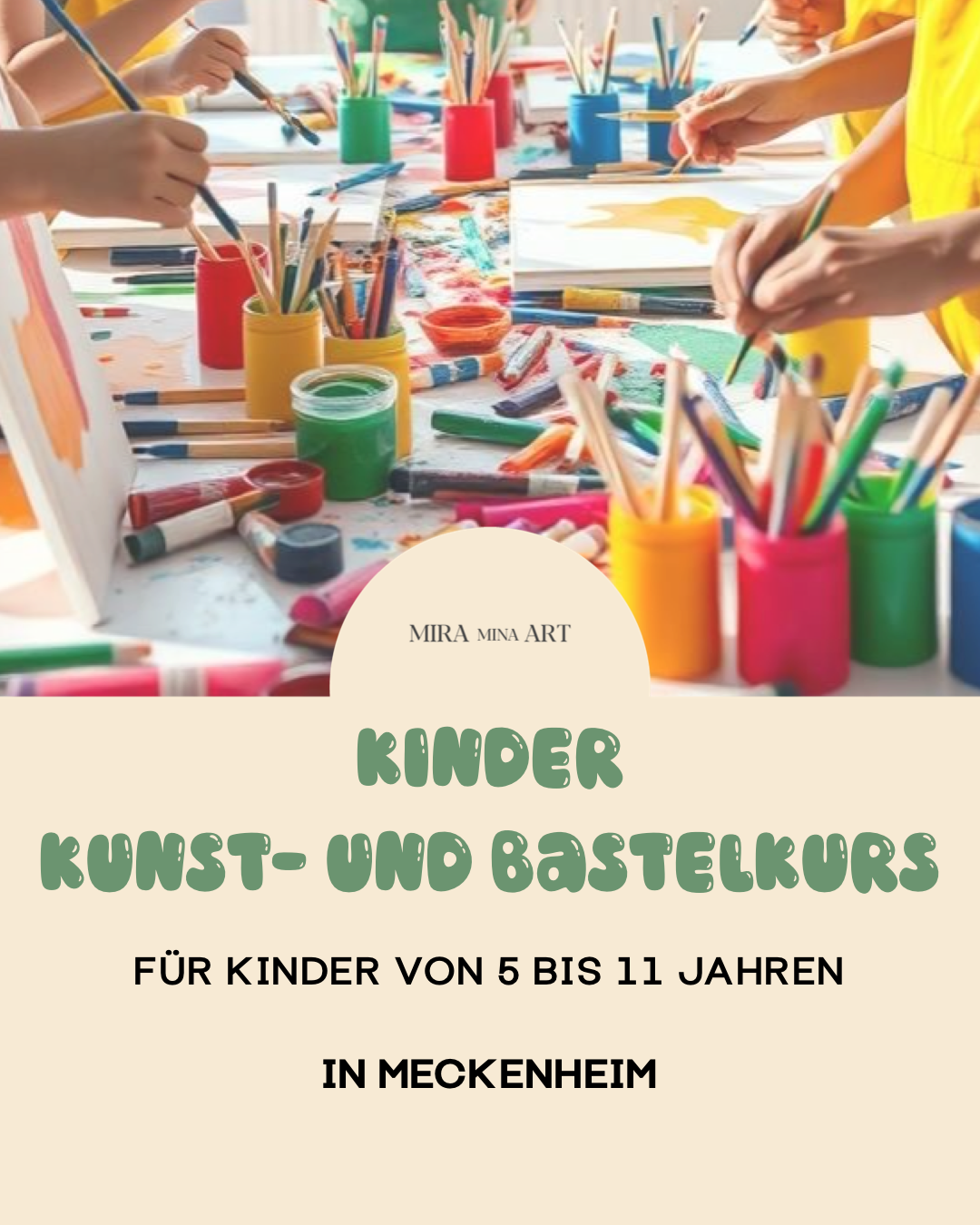 Kinder Kunst- und Bastelkurs in Meckenheim