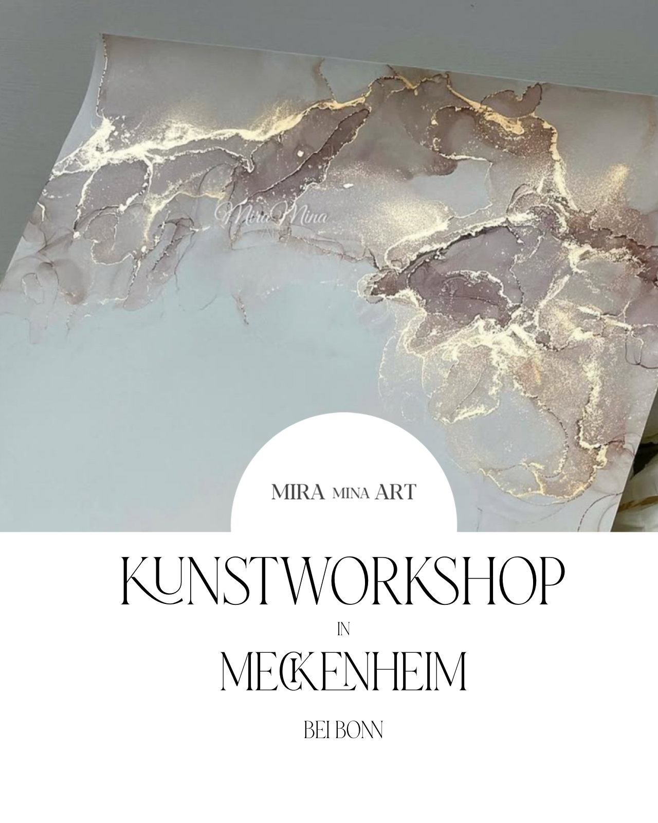 Workshop “Alcohol Ink” (Alcohol Ink) Part 1 Basics