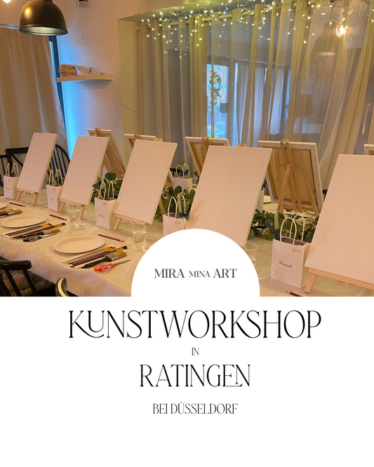 Workshop "Acrylic paint on canvas" paint the three holy cities of Islam