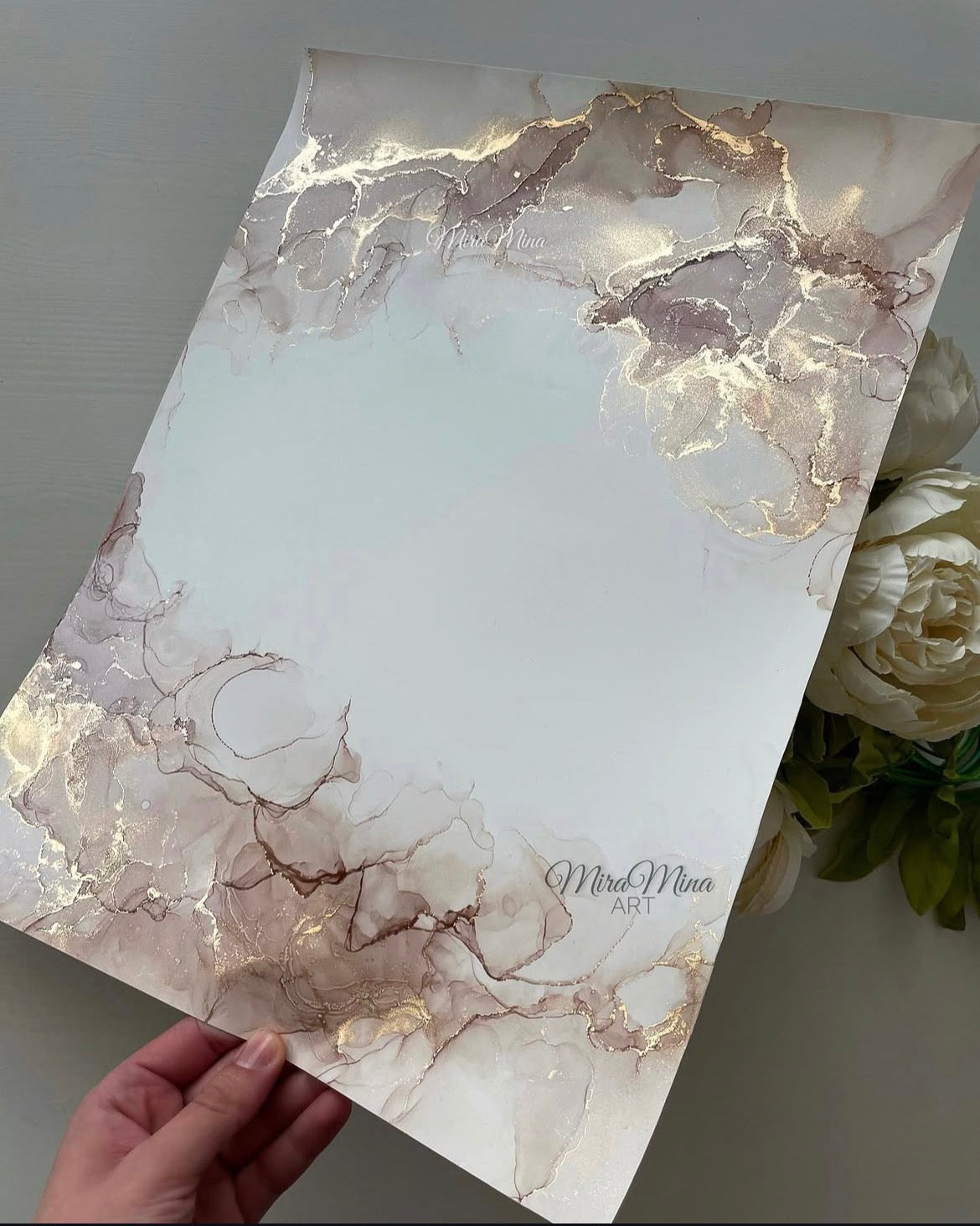 Workshop “Alcohol Ink” (Alcohol Ink) Part 1 Basics