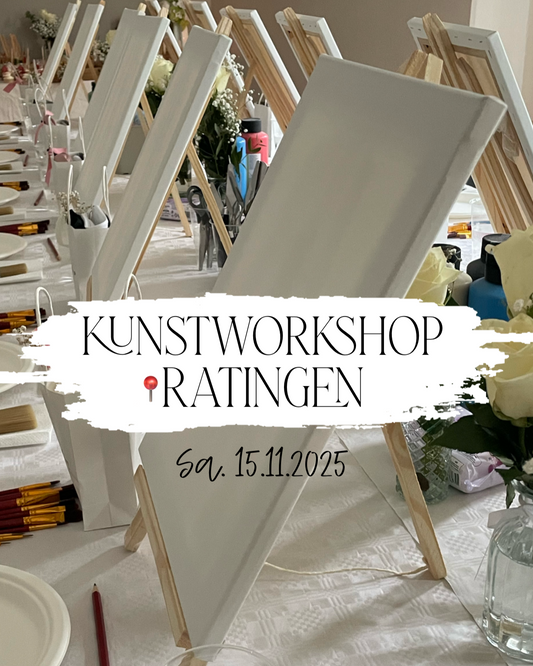 Workshop "Acrylfarbe auf Leinwand" male eine der drei heiligen Städte des Islams
